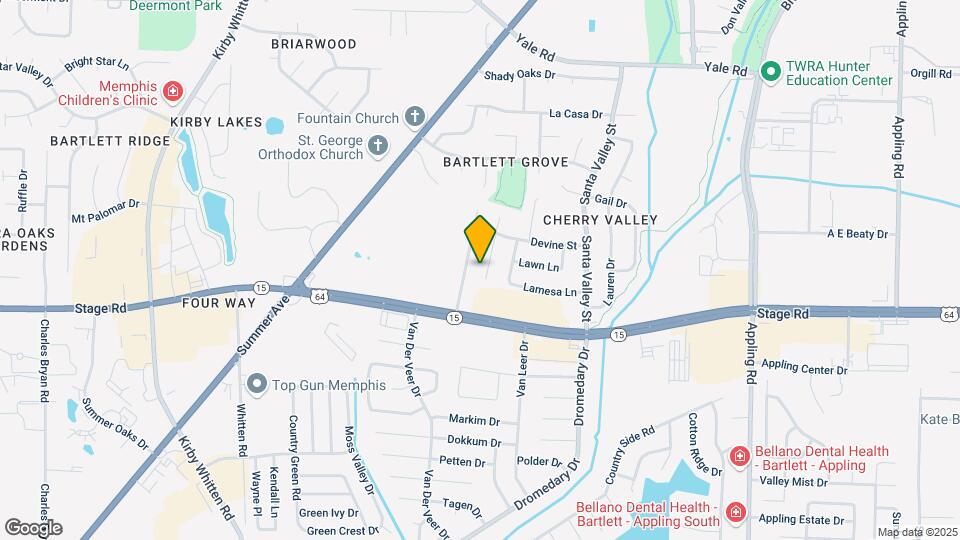 2947 Crowell St Map and Location Details
