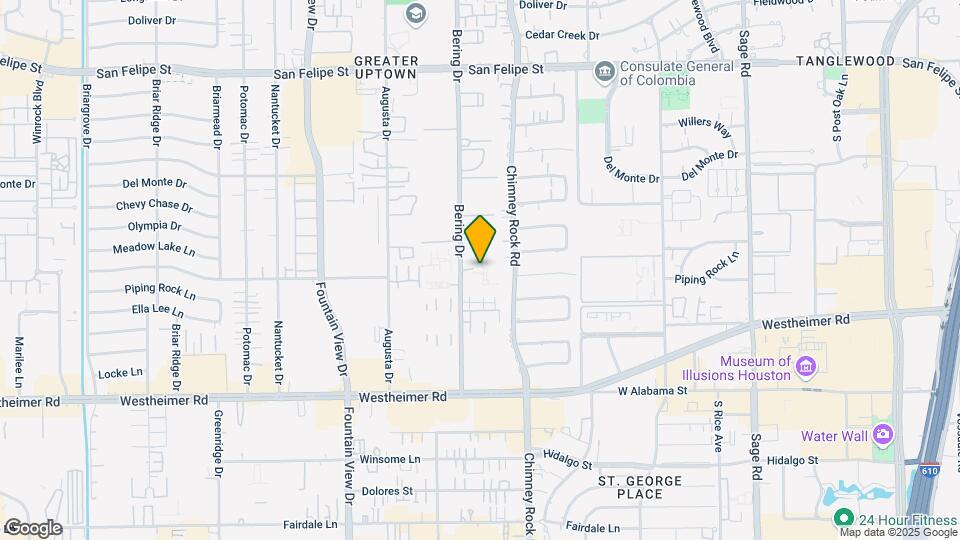 2345 Bering Dr Map and Location Details