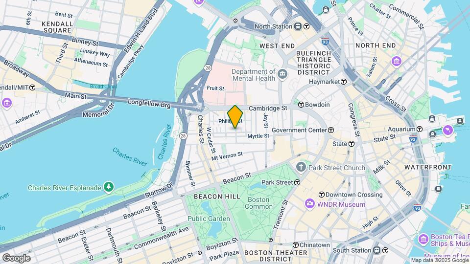 40A Revere St Map and Location Details