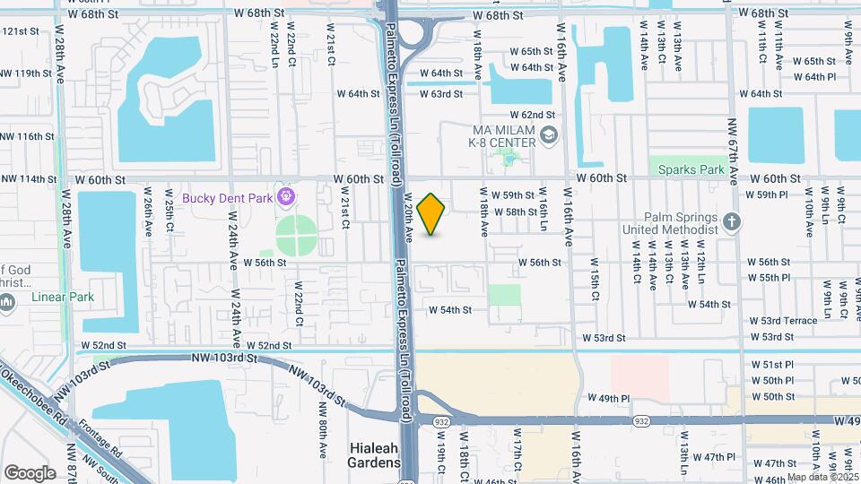5625 W 20th Ave, Unit #2 Map and Location Details