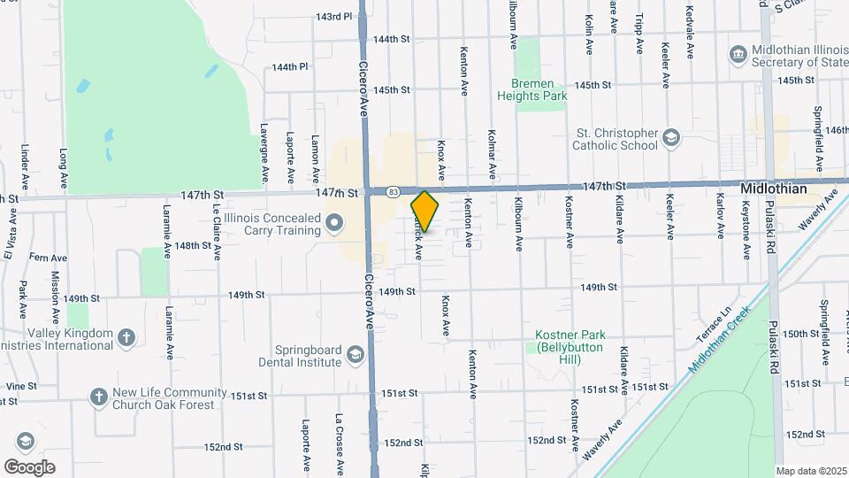 14745 Kilpatrick Ave Mapa y Detalles de la Ubicación