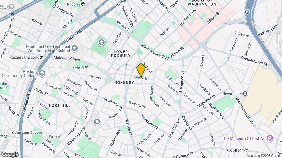 93 Zeigler St, Unit 1 Mapa y Detalles de la Ubicación
