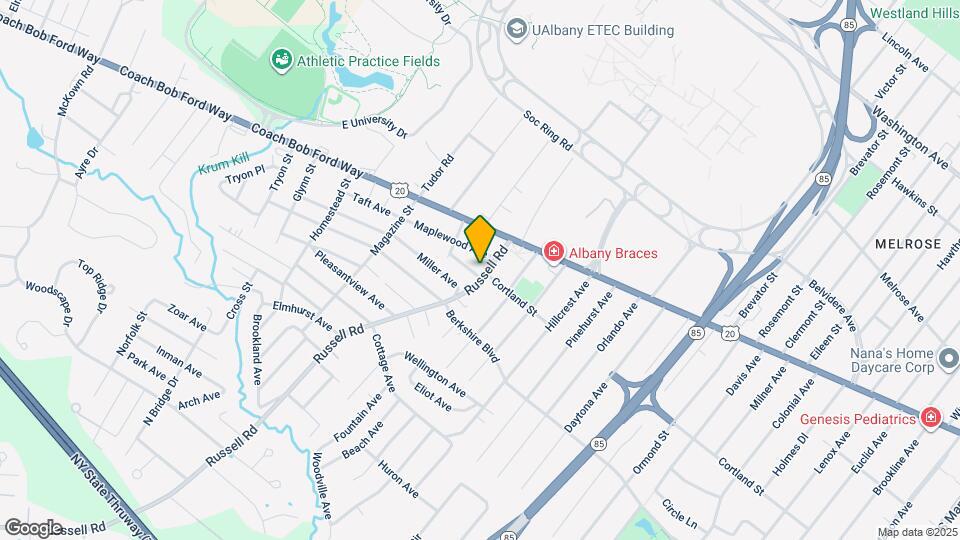 20 Russell Rd, Unit 2F Mapa y Detalles de la Ubicación