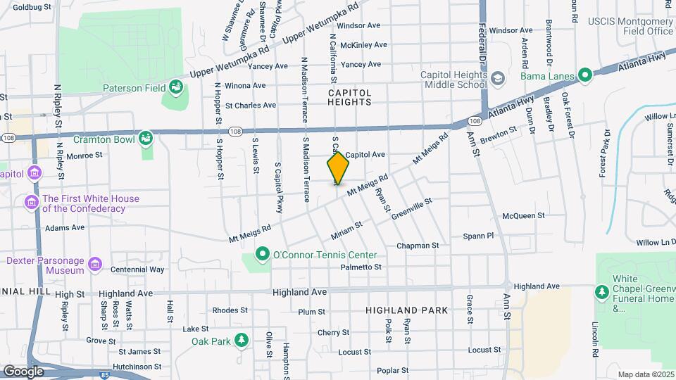225 S California St Map and Location Details
