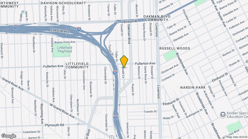 3449 Ewald Cir Map and Location Details