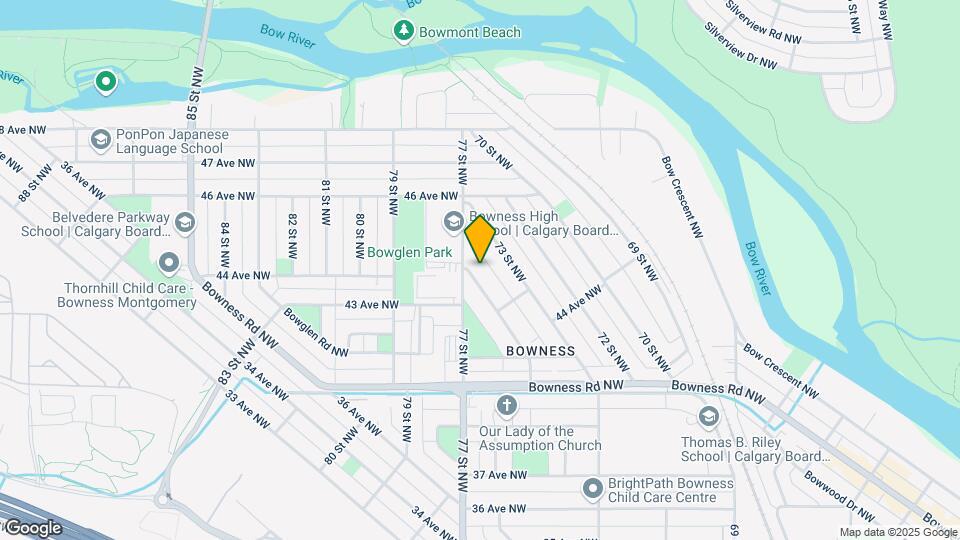 4604 75 St NW Map and Location Details