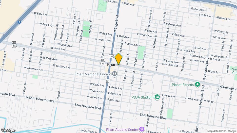 15 S Athol St Map and Location Details