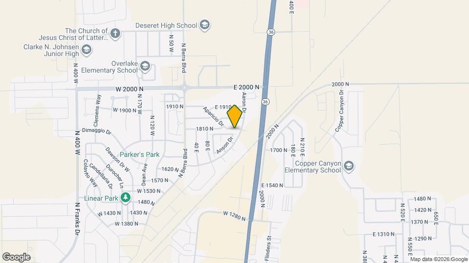 196 Aparicio Dr Map and Location Details