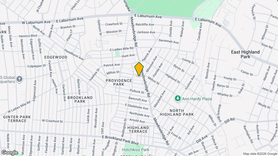 611 Milton St Mapa y Detalles de la Ubicación