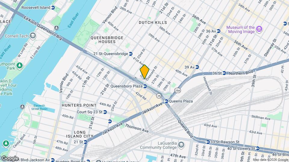 41-26 Crescent St Map and Location Details