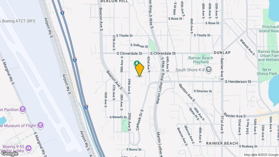 8820 40th Ave S Map and Location Details