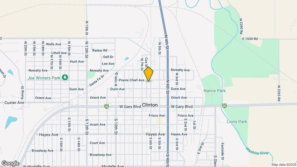 414 N 6th St Map and Location Details
