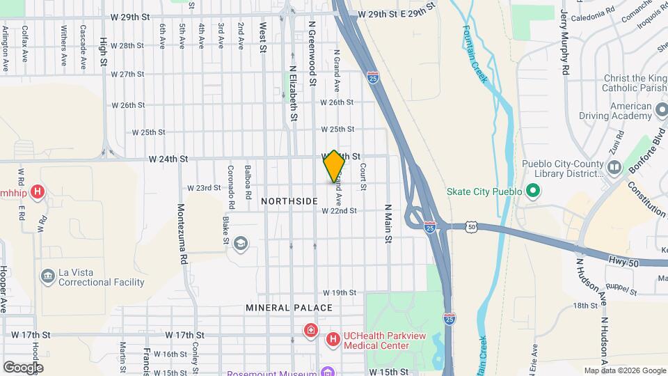 2227 N Grand Ave, Unit 2227 Map and Location Details
