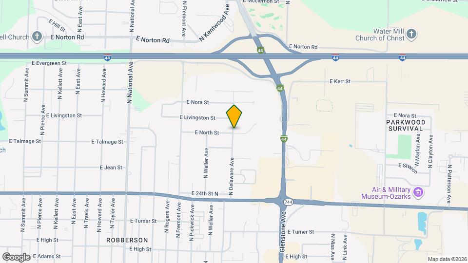 North Terrace Apartments Map and Location Details