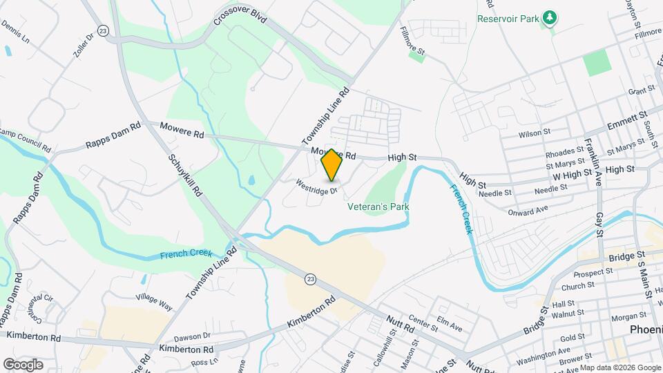 432 Westridge Dr Map and Location Details