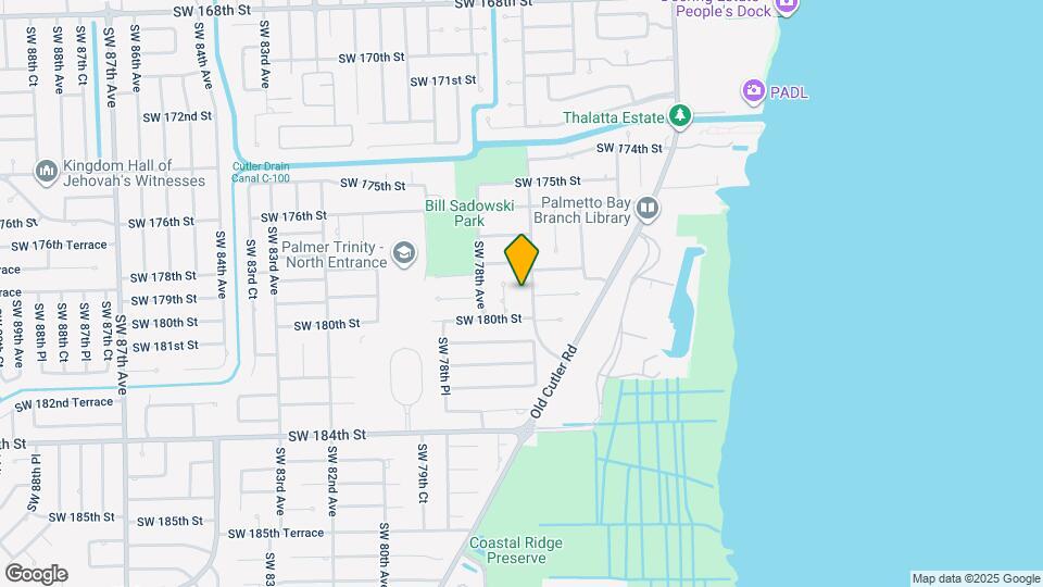17900 SW 77th Ave Map and Location Details