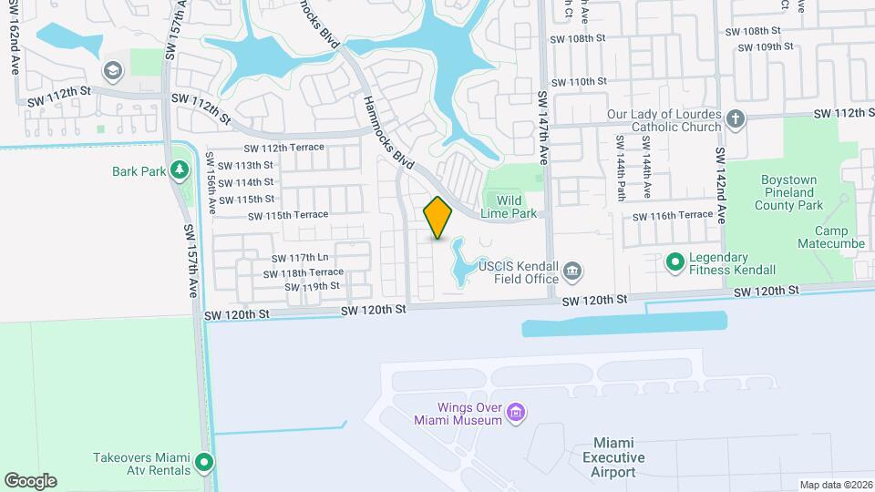 11725 SW 150th Pl Map and Location Details