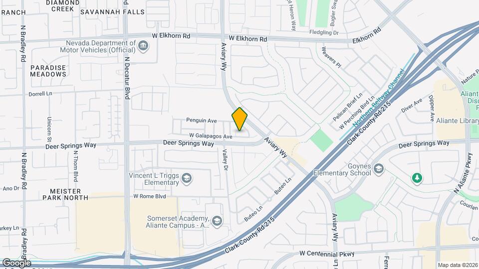 4220 W Galapagos Ave Map and Location Details