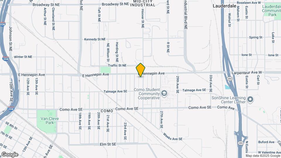 1097 25th Ave SE Map and Location Details