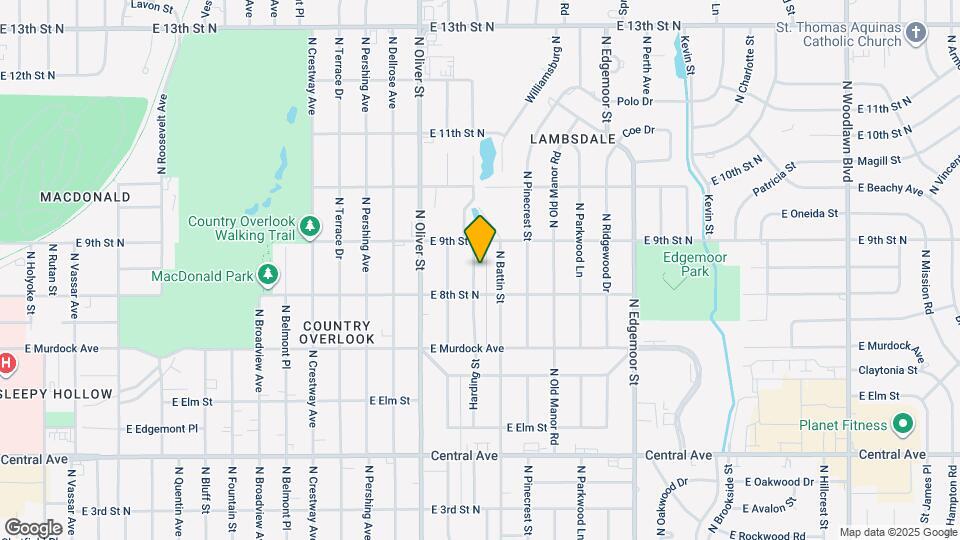 926 N Harding Ave Map and Location Details