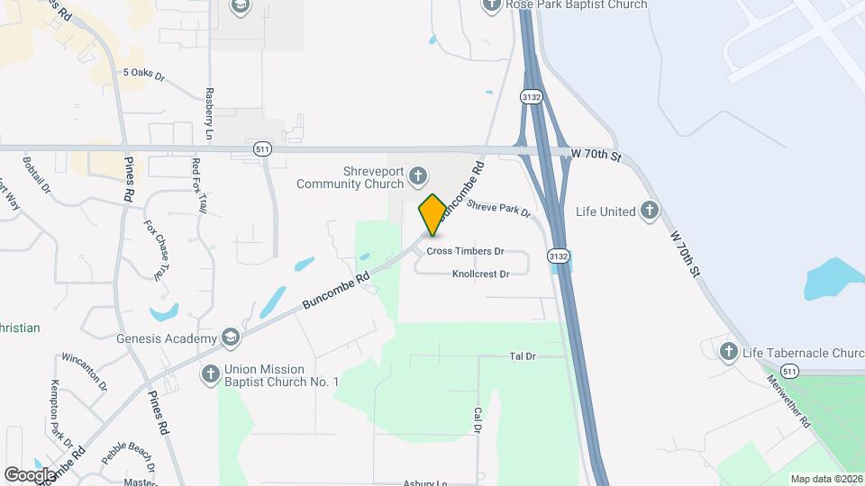 5628 Cross Timbers Dr Map and Location Details