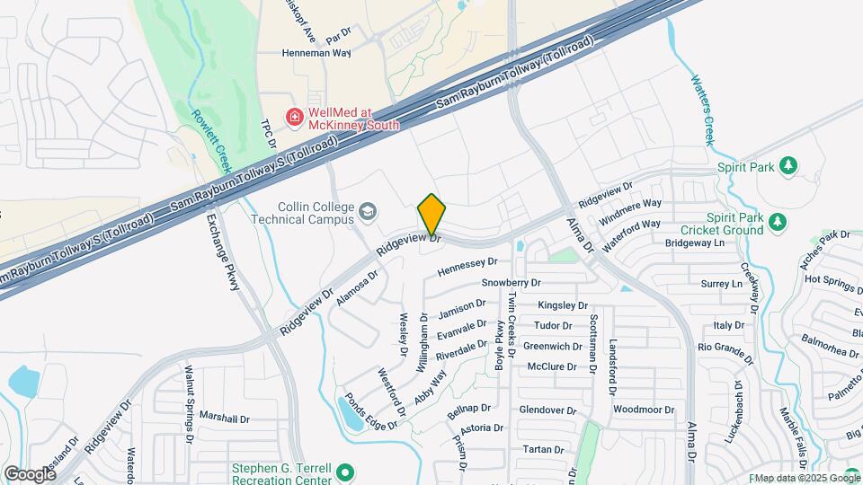 Ridgeview Villas Map and Location Details