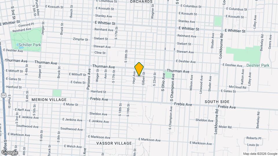 735 E Mithoff St Map and Location Details