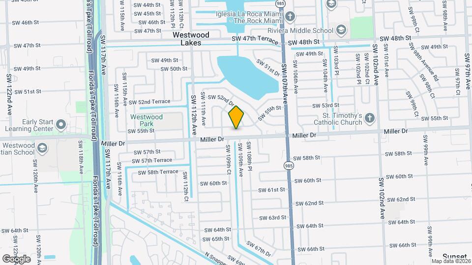 10935 SW 56th St Map and Location Details