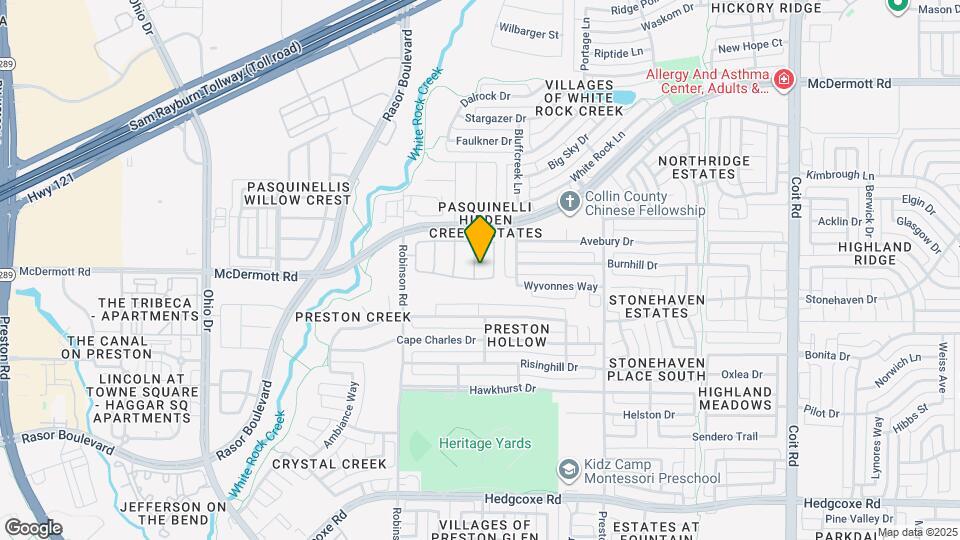 8508 Hunters Trace Ln Map and Location Details