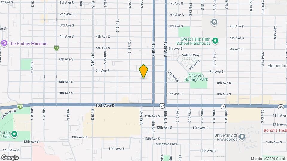 1301 8th Ave S Map and Location Details