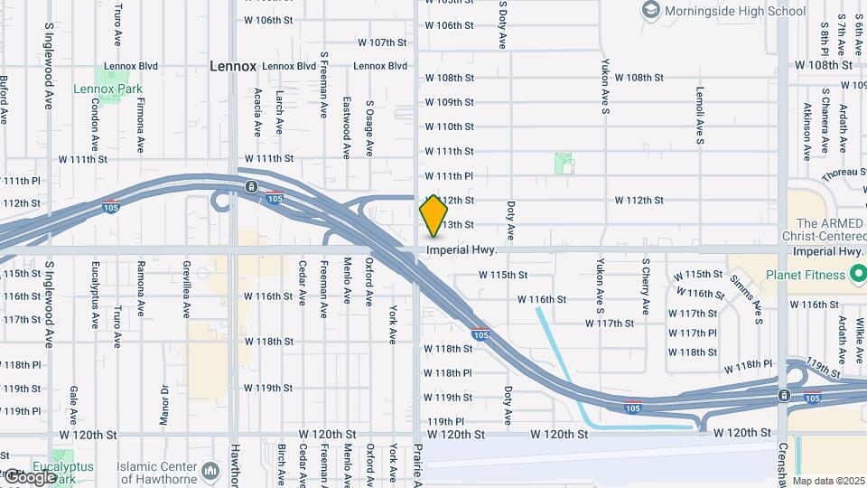 3937 W Imperial Hwy Mapa y Detalles de la Ubicación