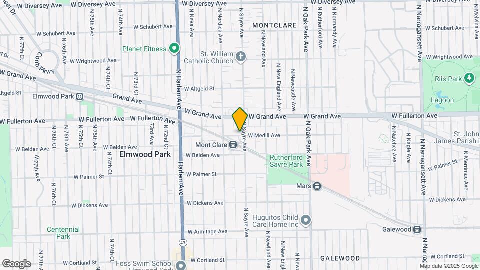 7006 W Medill Ave Mapa y Detalles de la Ubicación