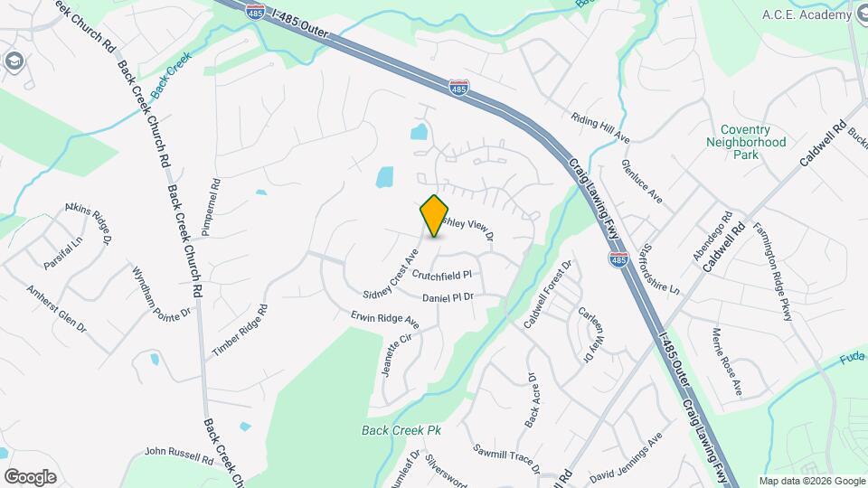 16733 Winston Oaks Ct Mapa y Detalles de la Ubicación