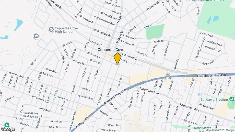 110 Ave F Ave Map and Location Details