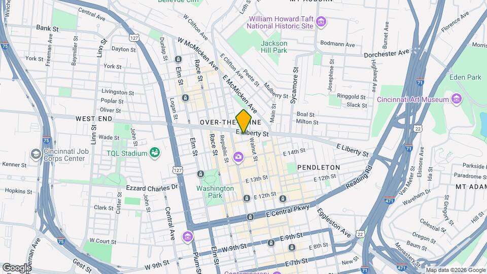 1508 Moore St Map and Location Details