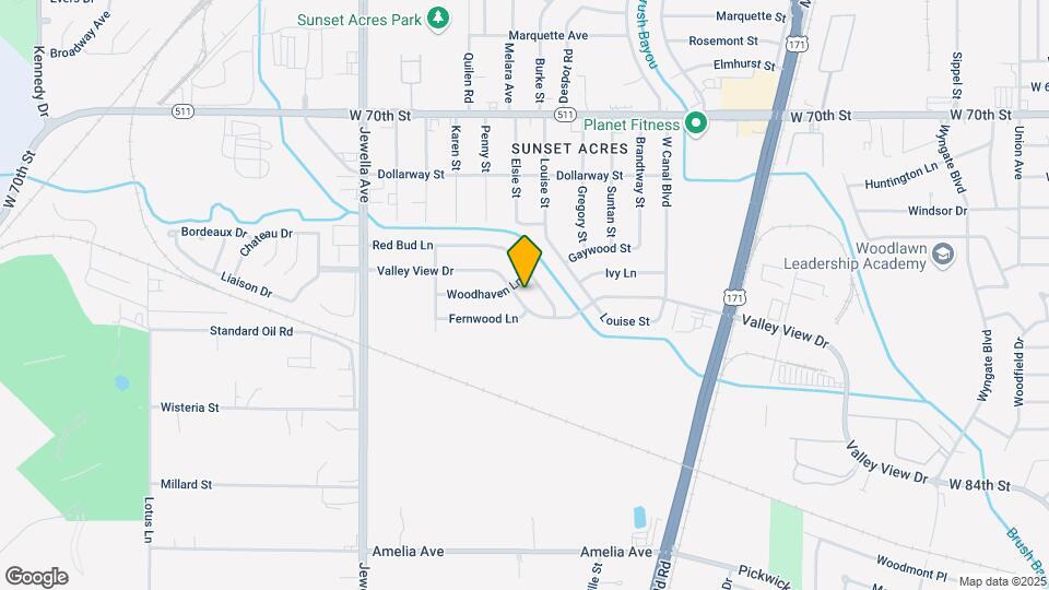 3306 Valley View Dr Map and Location Details