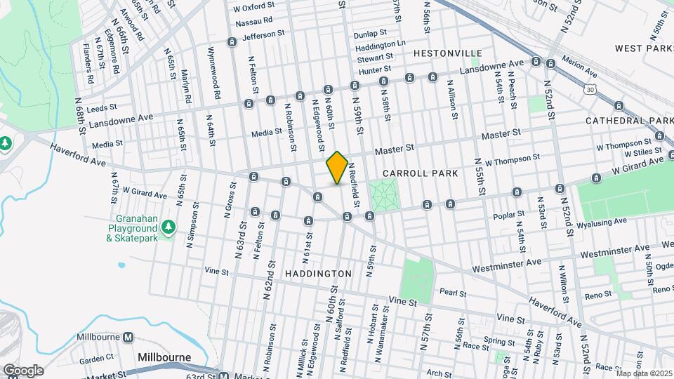 6002 W Thompson St Map and Location Details