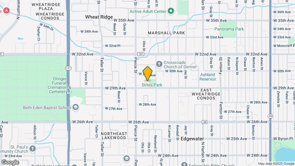 6675 W 29th Ave Mapa y Detalles de la Ubicación