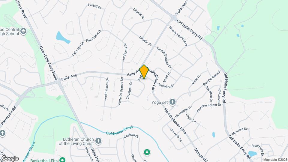 4111 Les Cherbourg Ln Mapa y Detalles de la Ubicación