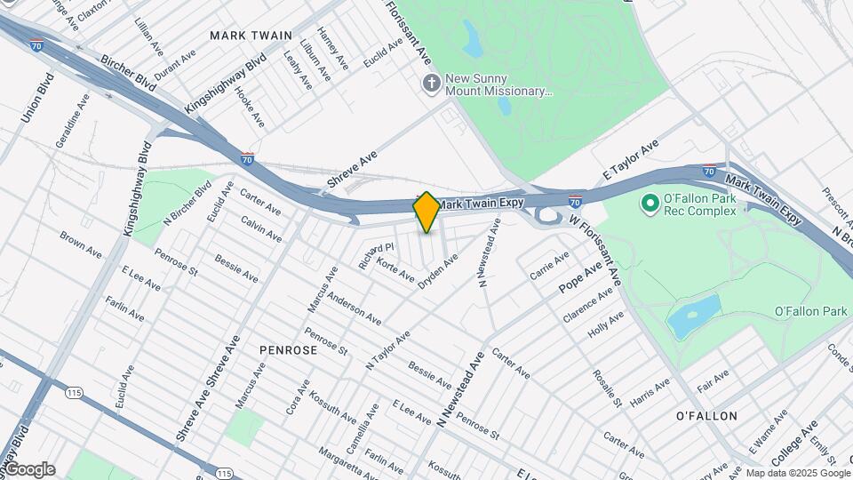 4645 Shirley Pl Mapa y Detalles de la Ubicación