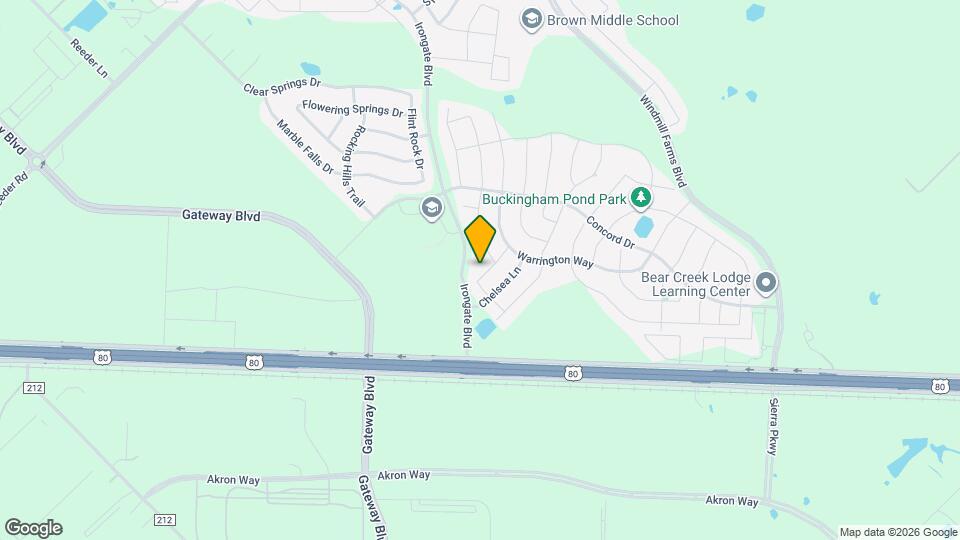 1107 Alexandria Dr Map and Location Details