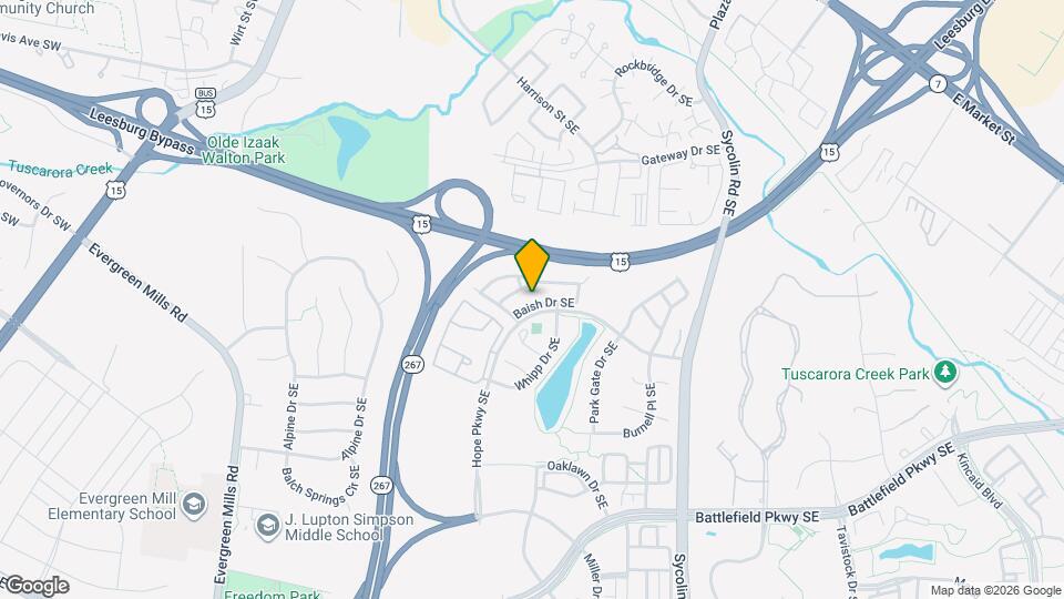 336 Baish Dr SE Mapa y Detalles de la Ubicación