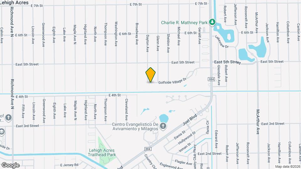 1703 Golfside Village Dr Map and Location Details