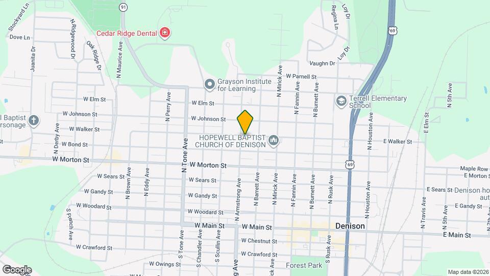 728 W Walker St Map and Location Details