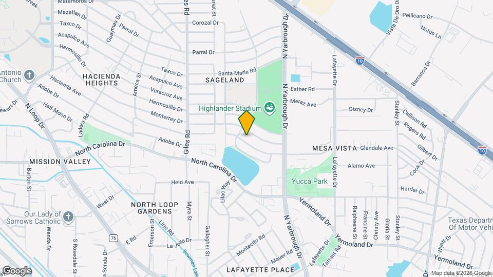 7917 San Paulo Dr Map and Location Details