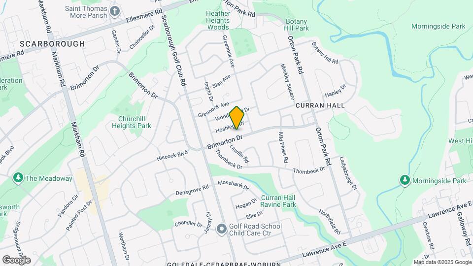 886 Brimorton Dr Map and Location Details