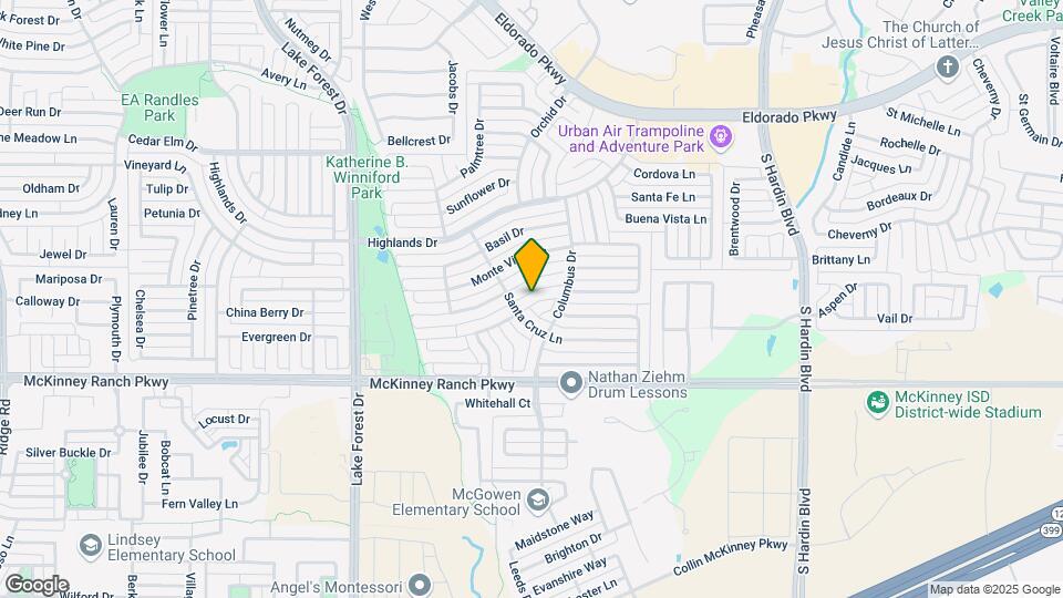 4702 Redwood Dr Map and Location Details
