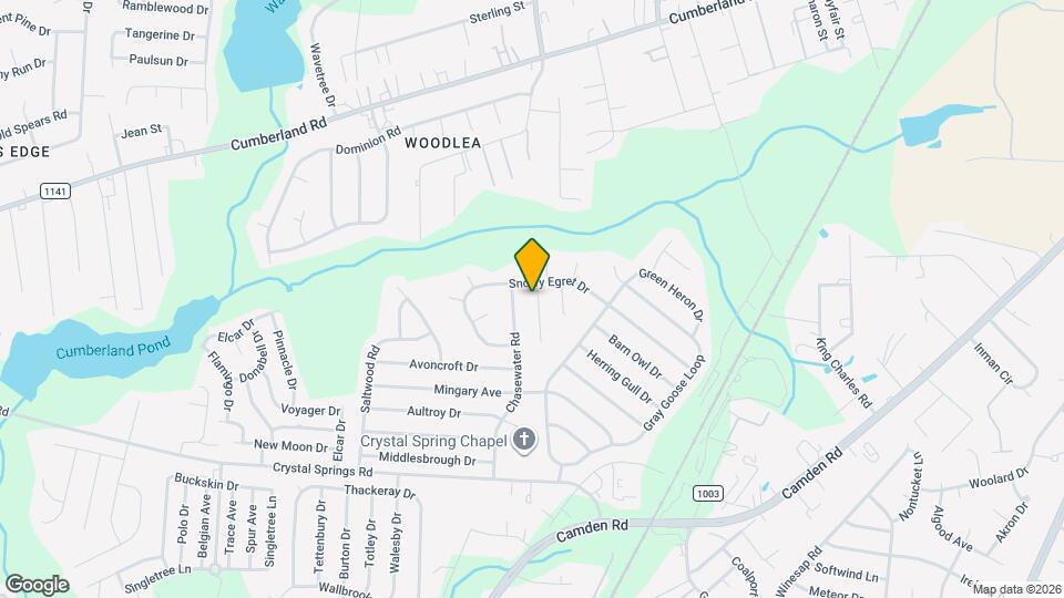 2212 Cliff Swallow Drive Map and Location Details