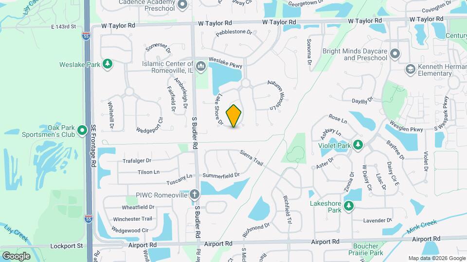 1841 Lake Shore Dr Map and Location Details