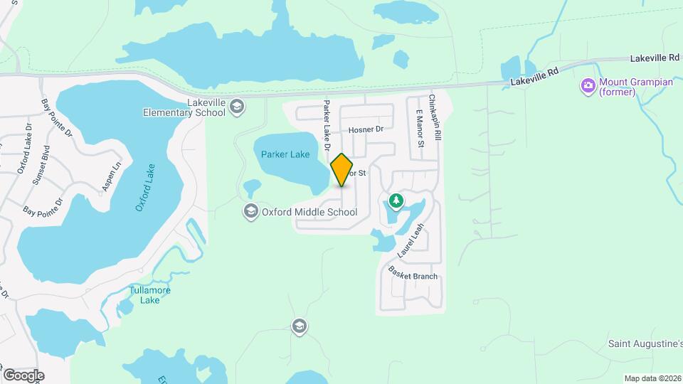 361 Parker Lake Dr Mapa y Detalles de la Ubicación